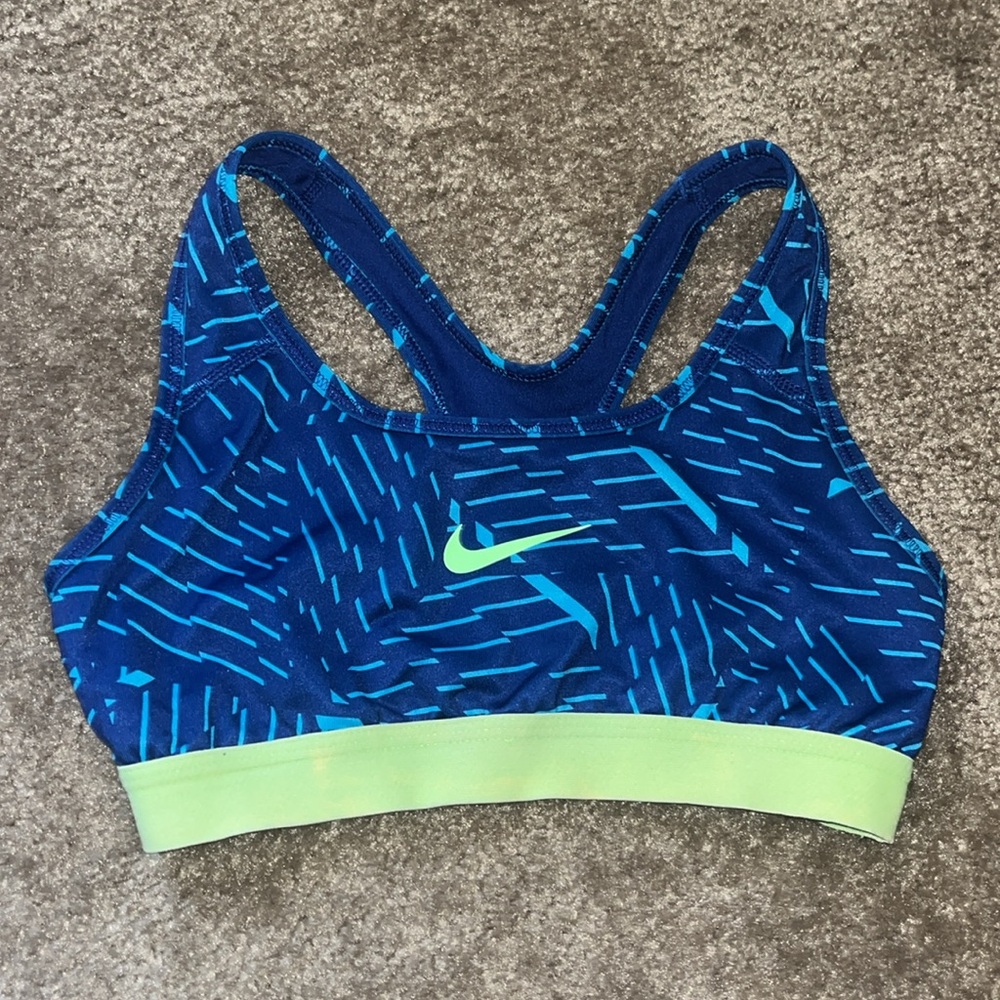 Nike Blue Sports Bra
